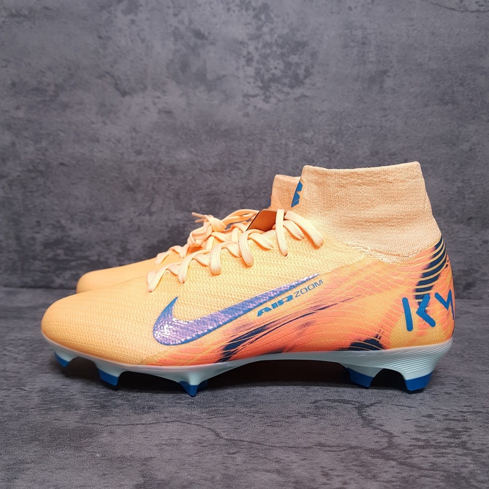 NIKE Superfly 10 Pro KM FG Soccer Cleats Mens 6 Womens 7.5 Melon Tint IM9321-801